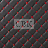 DIAMANTE PRETO/VERMELHO